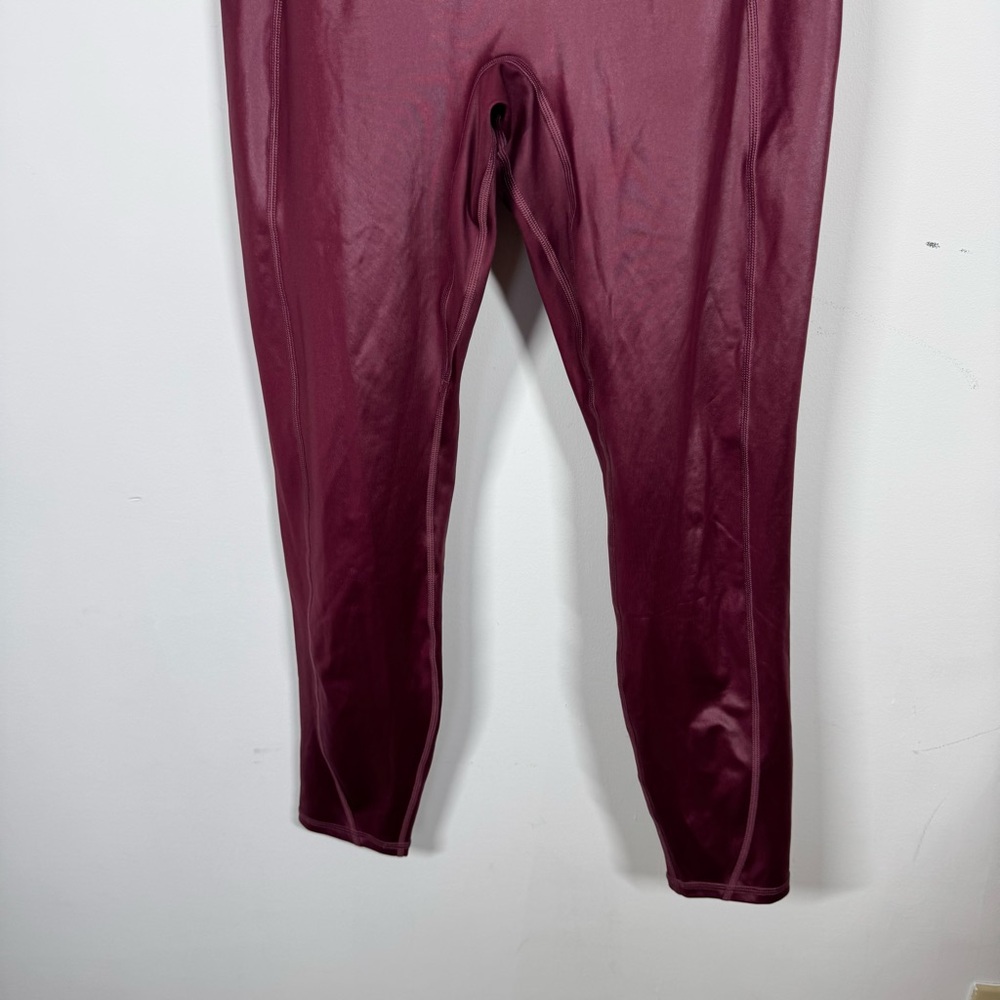 Fabletics Jumpsuit Motion365+ Shine Jumpsuit Burgundy - Picture 5 of 12